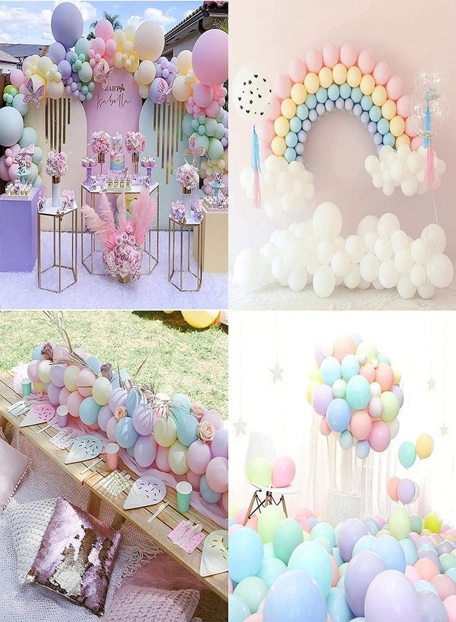 Flyloons Pastel balloons Pack of 50 with Colors Pink, Purple, Blue, Green, Yellow, Orange - Image 3